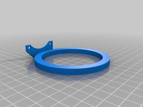 anillo de led 80 mm anycubic i3 mega 3d la impresora accesorios 3d print model - Mito3D