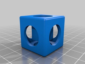 cubo all'interno del per la matematica arte 3d print model - Mito3D