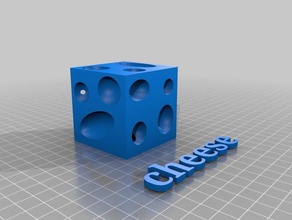 cheese toys games 3d print model - Mito3D