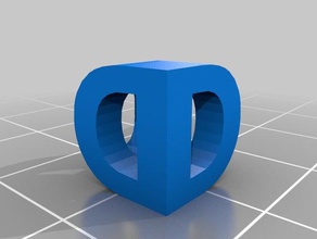 mon personnalisés à deux lettres de la sculpture sculptures 3d print model - Mito3D