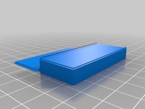 mi personalizados paramétrico cuadro de tapa deslizante la herramienta los titulares cajas 3d print model - Mito3D