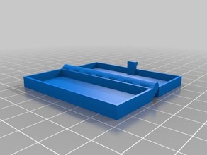 mi personalizados con bisagras cuadro de pestillo algo paramétrico imprimible una sola pieza 3d la impresión pruebas 3d print model - Mito3D