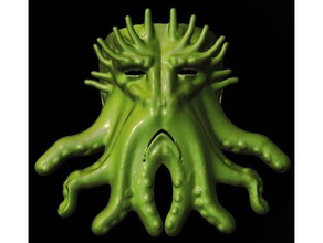 our king under sea mask costume cthulhu halloween ritual 3d print model - Mito3D