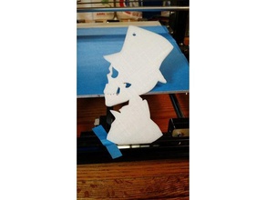 el señor de los huesos hogares decoración halloween cráneo 3d print model - Mito3D