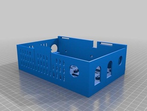 eletronic box anet evolution 2030 3d printer parts a8 mods 3d print model - Mito3D