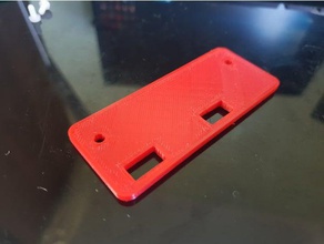 raspberry pi pibow touchscreen frame reverser computer lcd case 3d print model - Mito3D
