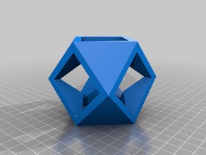 geometrictrinket math art 3d print model - Mito3D