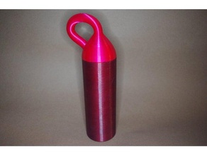 botella klein molinillo de pimienta cocina comedor crushgrind la amoladora 3d print model - Mito3D