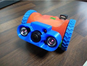 fisheye camera ir-cut mount zerobot pro raspberry fpv robot rc vehicles 3d print model - Mito3D