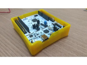 caso stm32 nucleo-64 gadget box microcontrollore 3d print model - Mito3D