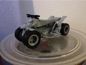quad bombardier ds 650 models 3dmodel art scale model toys 3d print model - Mito3D