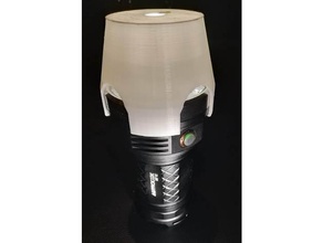 lanterna adattatore astrolux mf01 torcia elettrica sport all'aperto 3d print model - Mito3D