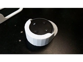 amazon nokta tutucu küçük sürüm echo dekor 3d print model - Mito3D