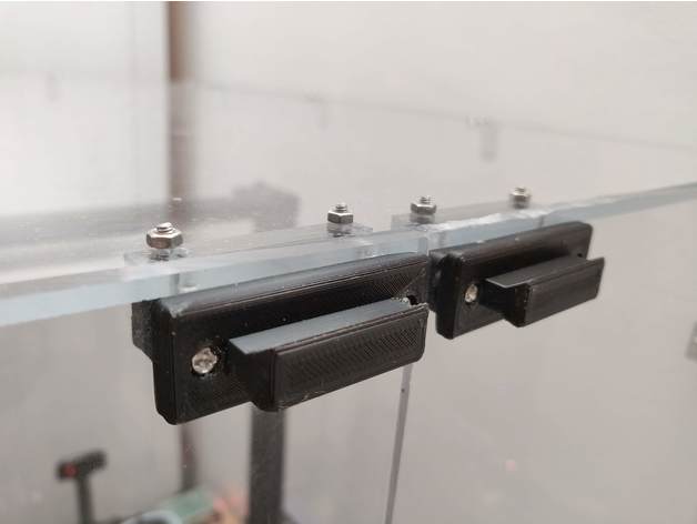 magnetic catch door holder diy 3D print model - Mito3D