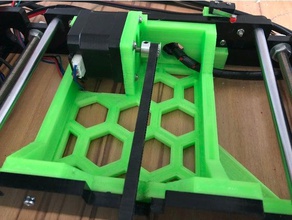 anet a8 axis ruthex heatbedholder 3d printing 3d print model - Mito3D