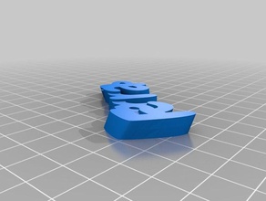 meine angepasste iamburnys v2vecino Schlüsselanhänger 3d print model - Mito3D