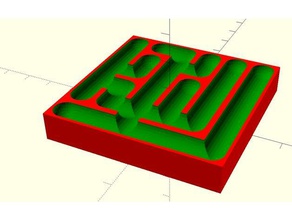 labyrinthe puzzles 3d print model - Mito3D