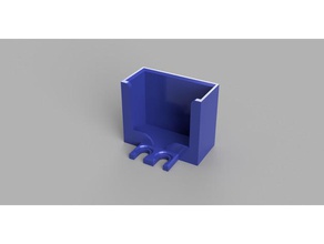 multimeter wall mount electronics holder 3d print model - Mito3D