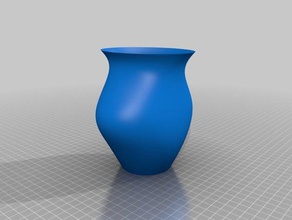 moderne vase sculptures de fleurs moden art vases 3d print model - Mito3D