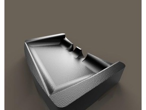 soap holder circular sink parametric kitchen dining 3d print model - Mito3D