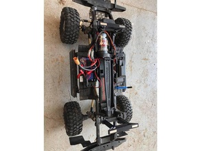 traxxas trx-4 body mounts standard magnetic vehicles 3d print model - Mito3D