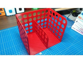 simple étagère 200x150x153mm bureau de des étagères f3d organiser 3d print model - Mito3D