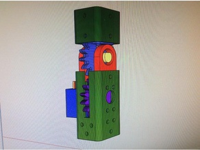 Knie-mecanic Ellenbogen in der Robotik arduino diy servo 3d print model - Mito3D