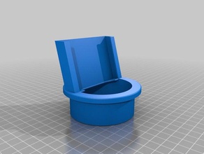cellphone porsche cup holder 72 mm mobile car iphone smartphone 3d print model - Mito3D