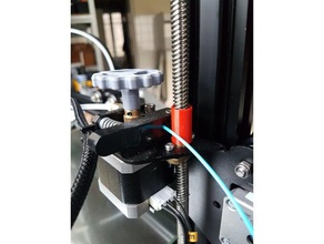 filamento guia cr10-s muito simples 3d a impressora partes 3d print model - Mito3D