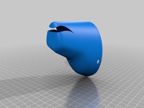 animal snout costume 3d printing 3d print model - Mito3D