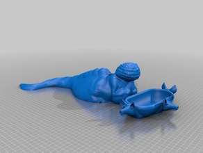 animal soy sautrog esculturas 3d print model - Mito3D