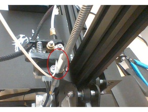 ender 3 z-screw filament separator 3d printer parts creality guide 3d print model - Mito3D