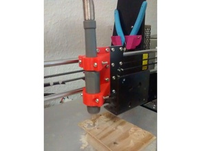 anet a8 cnc flex shaft mount 3d printer parts 3d print model - Mito3D