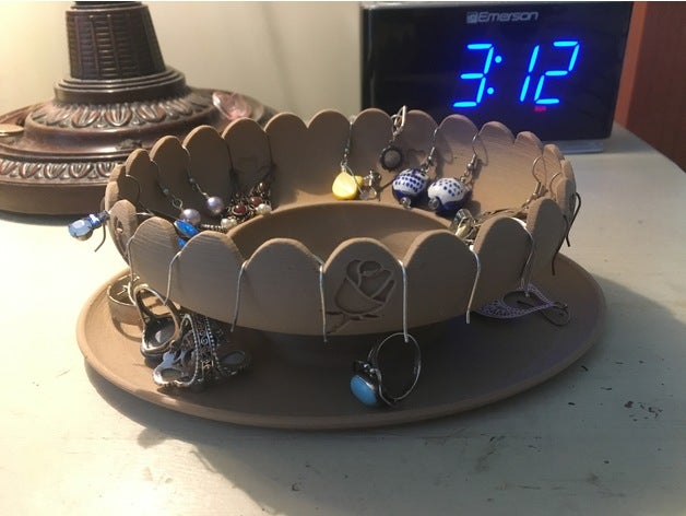 kates precious bowl v4 jewelry knick-knack 3D print model - Mito3D