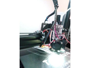 tevo tarantula titan carriage lj18a3 sensor mount 3d printer parts direct drive extruder e3d v6 lj18a3-8-zbx ljc18a3 axis 3d print model - Mito3D