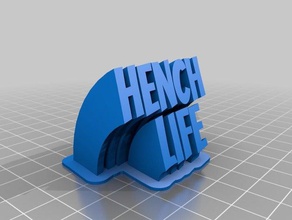 hench vida office irmãos personalizado monarca risco empreendimento 3d print model - Mito3D