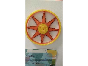sunlight medal props dark souls 3d print model - Mito3D