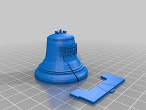liberty bell binalar yapılar eğitim 3d print model - Mito3D