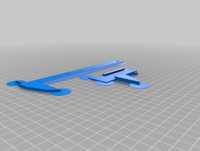 my customized fixed improvedcalipers hand tools 3d print model - Mito3D