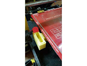 hotend de limpeza do bico recipiente 3d a impressora partes aspirador graber o nariz polvo prusa 3d print model - Mito3D