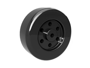 make rc 124 125 scale wheel tire mock-ups vehicles radio control car wheels model 3d print model - Mito3D