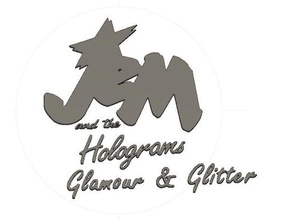 jem holograms basic logo signs logos 3d print model - Mito3D