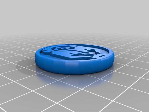 dni sigillo token 3d la stampa myst 3D print model - Mito3D