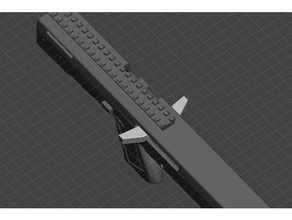 raptor estilo de carregamento do punho outros airsoft glock 3d print model - Mito3D