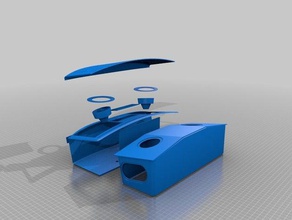 caja de altavoz el audio bluetooth 3d print model - Mito3D
