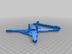 hubsan trem de pouso-gimble 3d impressão 3d print model - Mito3D