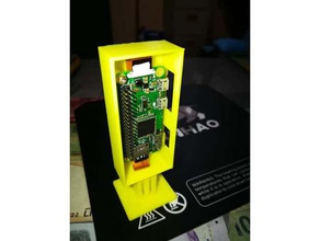 caso simples raspberry pi zero câmara 3d impressão 3d print model - Mito3D