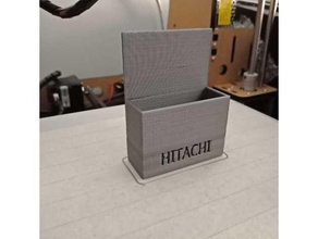 remote holder hitachi split ac 3d printing 3d print model - Mito3D