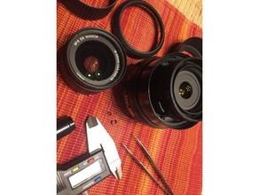 nikon af-s 18-55 dx lens focus barrel guide bushing replacement parts camera photography 3d print model - Mito3D