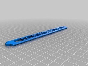 mi personalizar la pulsera personalizador pulseras 3d print model - Mito3D